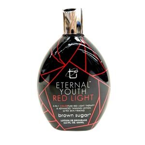Brown Sugar Eternal Youth Red Light 2-in-1 Tanning Lotion Skin Firming 13.5oz